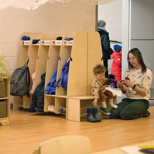 Seoras Cubby End Unit for 2 Students