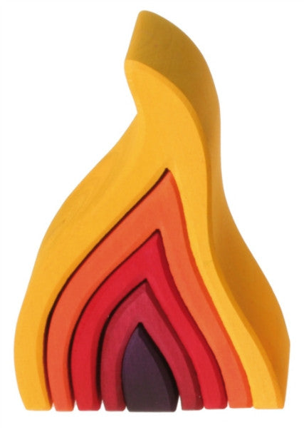 Fire Medium Yellow-Red 5 Pcs - Grimm's