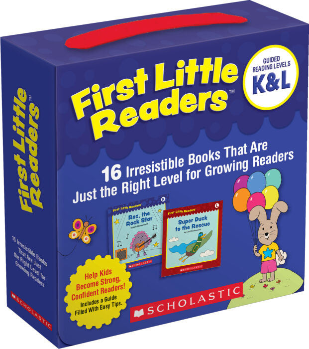 First Little Readers: 16 Irresistible Books (Guided Reading Levels K & L)