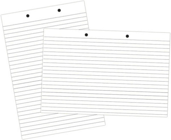 Blocs de papier pour tableau de conférence