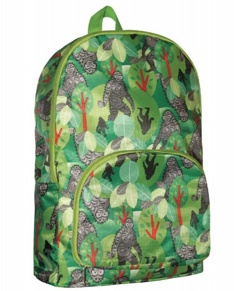 Foldable Backpack - Sasquatch by Francis Horne Sr.