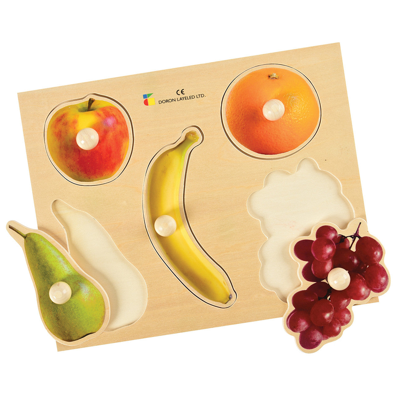 Fruit Large Knobbed Puzzle