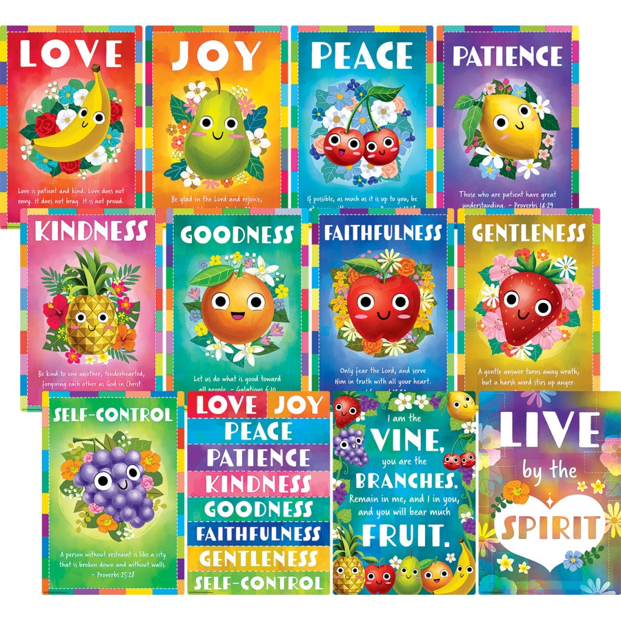 Fruit Of The Spirit Small Poster - Pack Of 12