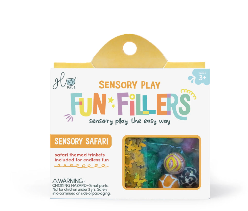 Fun Filler for Sensory Play Jar (Sensory Safari)