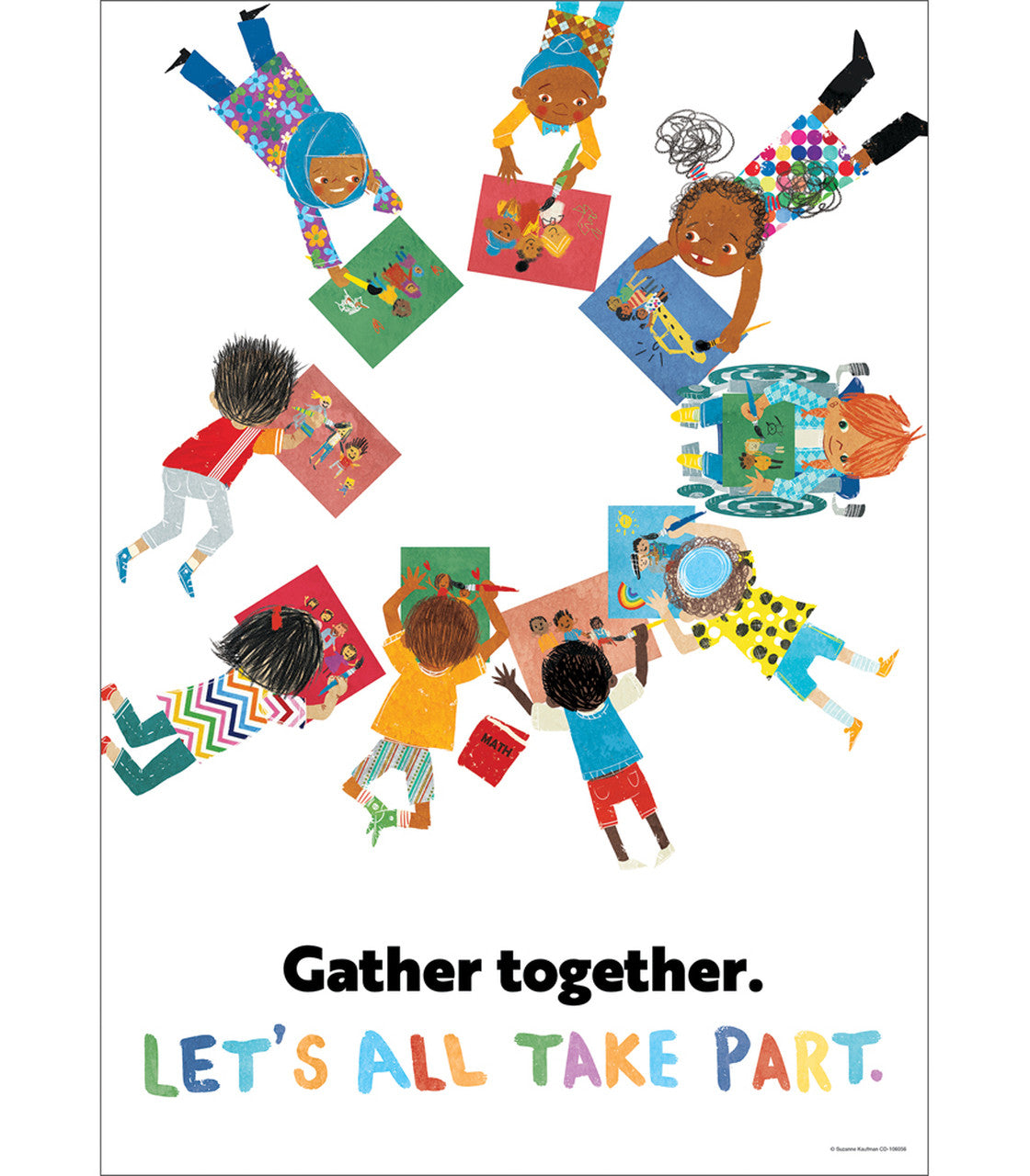 Gather together. Let's all take part. Poster
