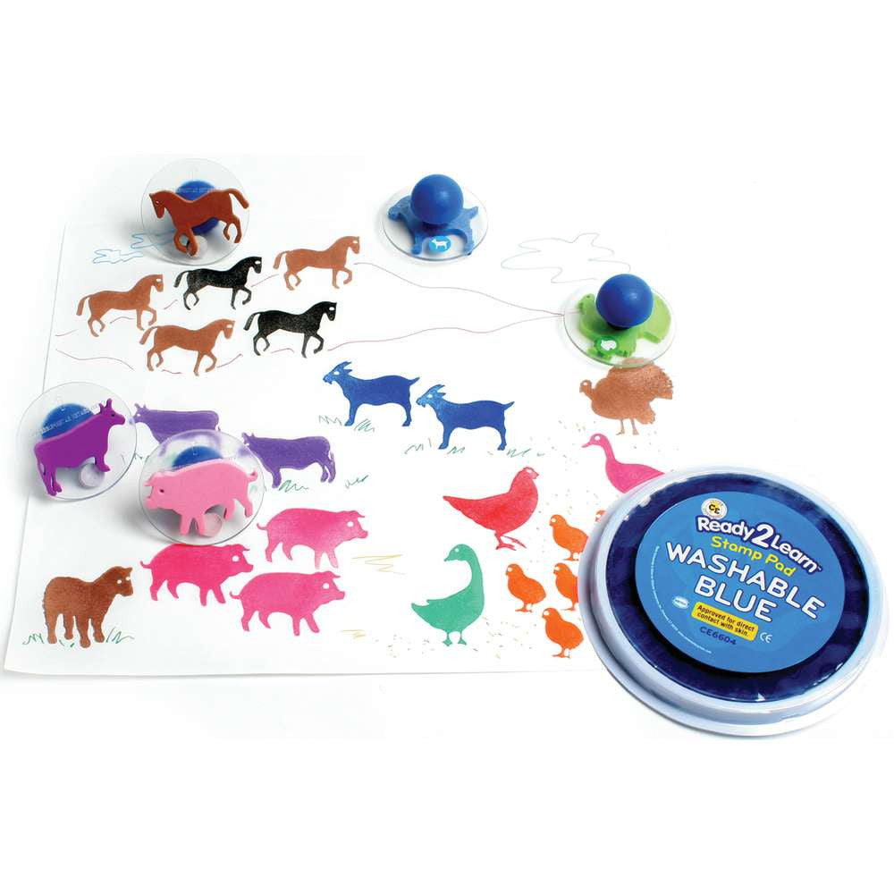 Giant READY 2 LEARN® Stampers - Farm Animals