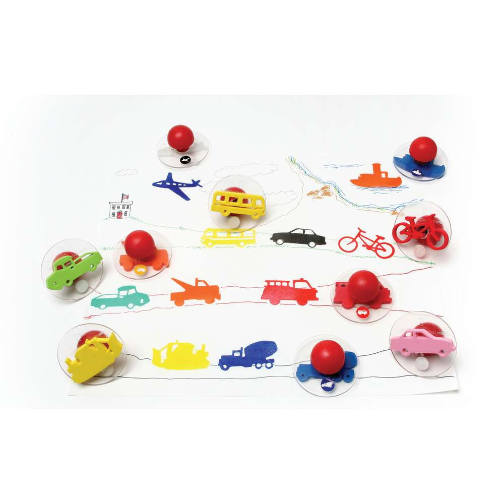 Giant READY 2 LEARN® Stampers - Transportation 1