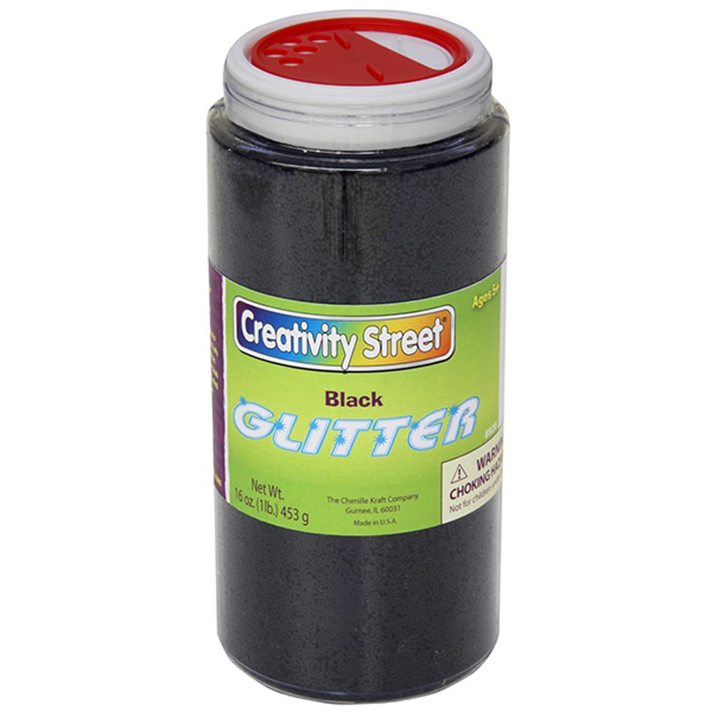 Glitter- Black (1lb)