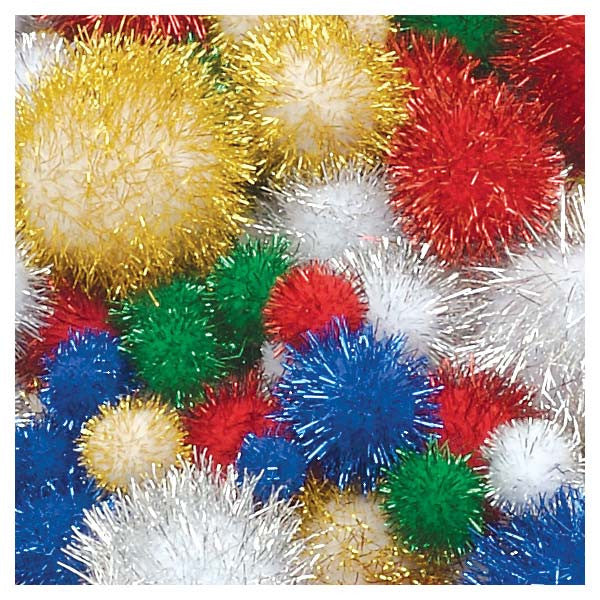 Glitter Pom Poms