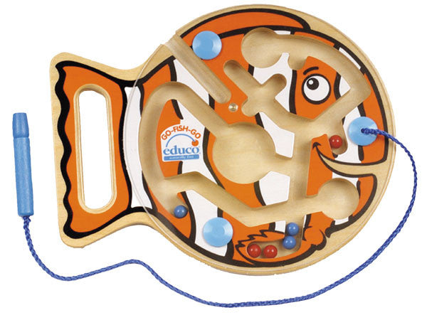 Go-Fish-Go Magnetic Marble Maze