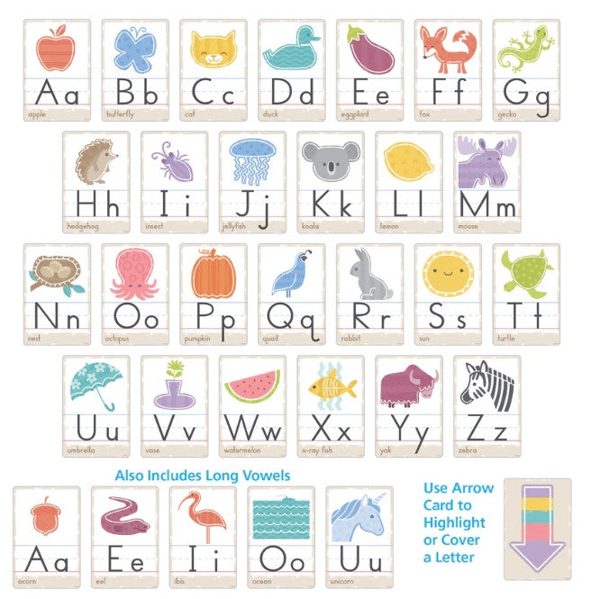 Good Nature Alphabet Cards Learning Set