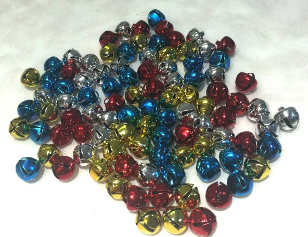 Jingle Bells Multicolour 100/Pk 7 mm