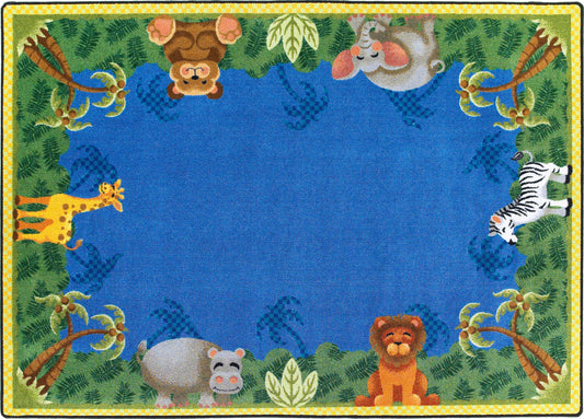 Jungle Friends - Rectangle