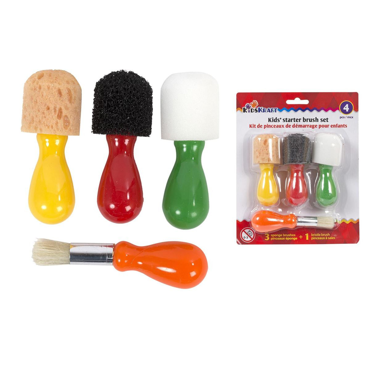 Kids' Starter Brush Set (Pack of 4)