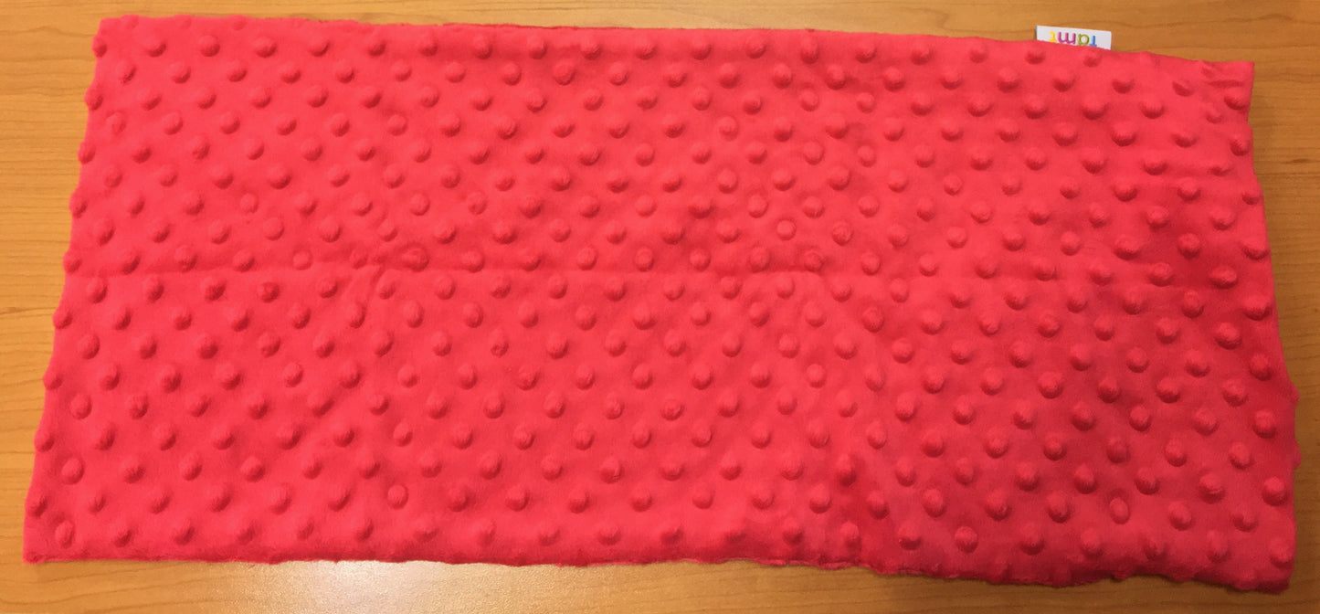 Large Lap Pad Cover- Red Velour