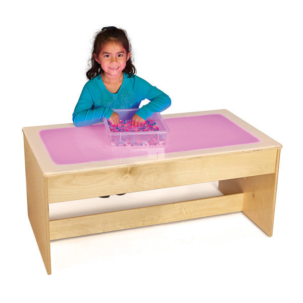 Table Lumineuse Grande - Multicolore