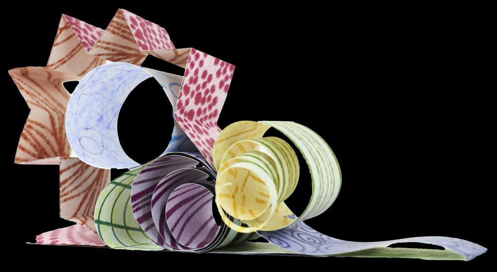 Learn About Lines Rubbing Plates (12 pcs)