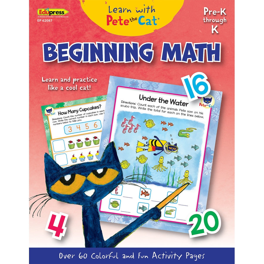 Learn With Pete The Cat - Beginning Math