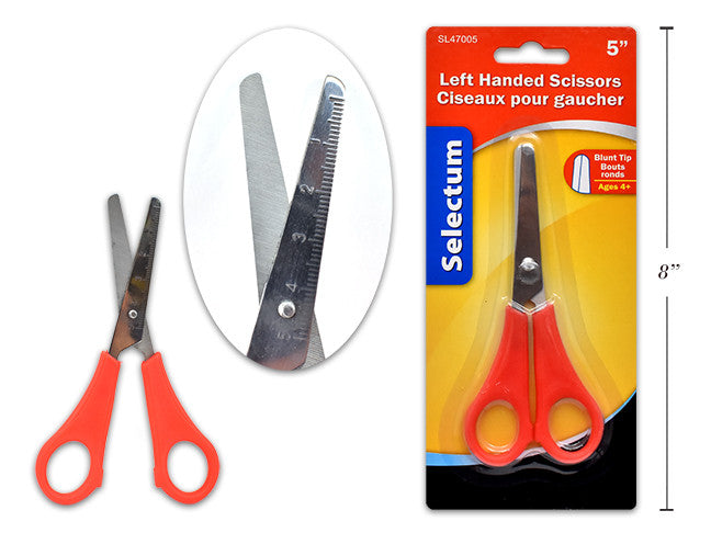 Left Handed Scissors With Blunt Tip