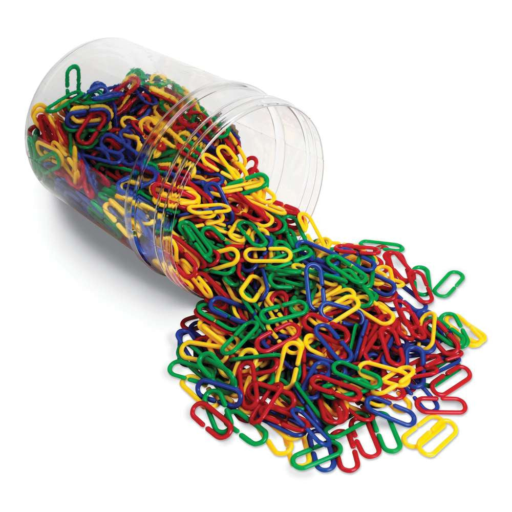 Link 'N' Learn® Links - 4 Colors, Set of 500