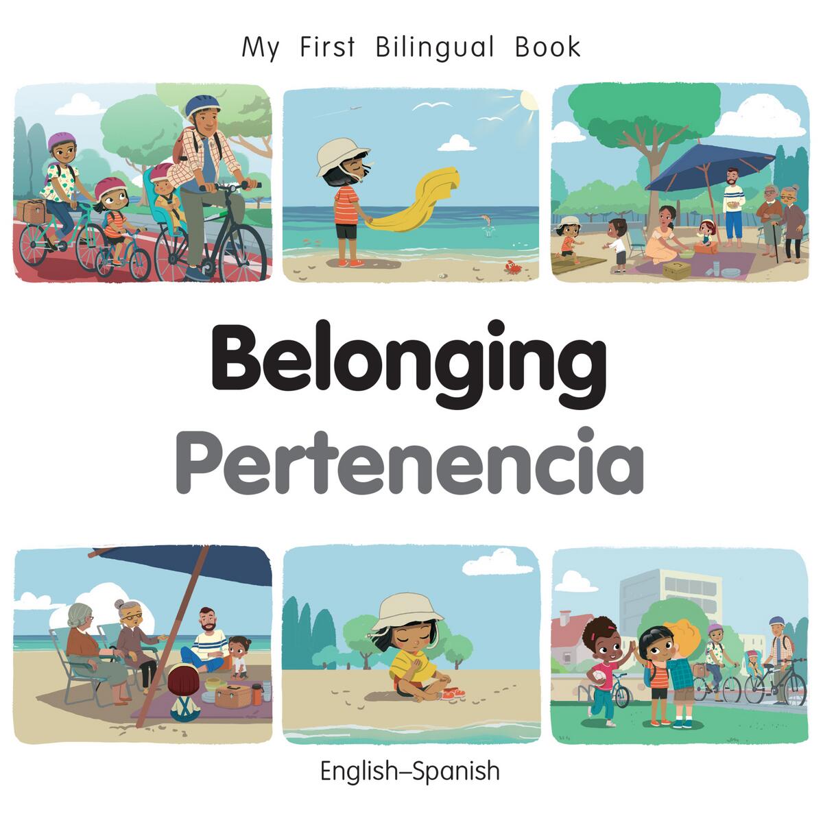 My First Bilingual Book - Belonging (English-Spanish)
