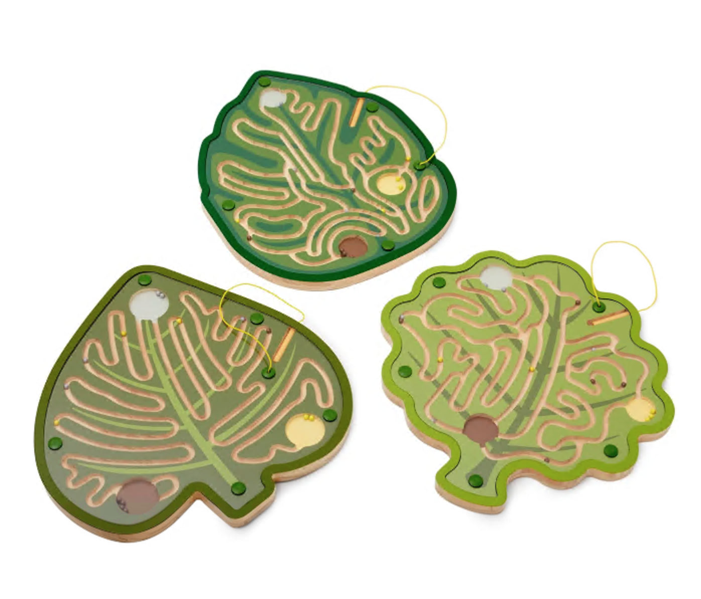 Magnetic Leaf Mazes - Set of 3