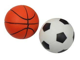 Mini Basket Ball/Soccer Ball (4")