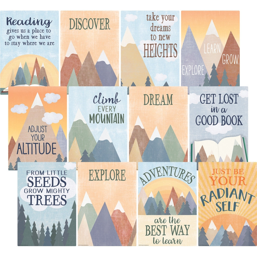 Moving Mountains Small Poster Set