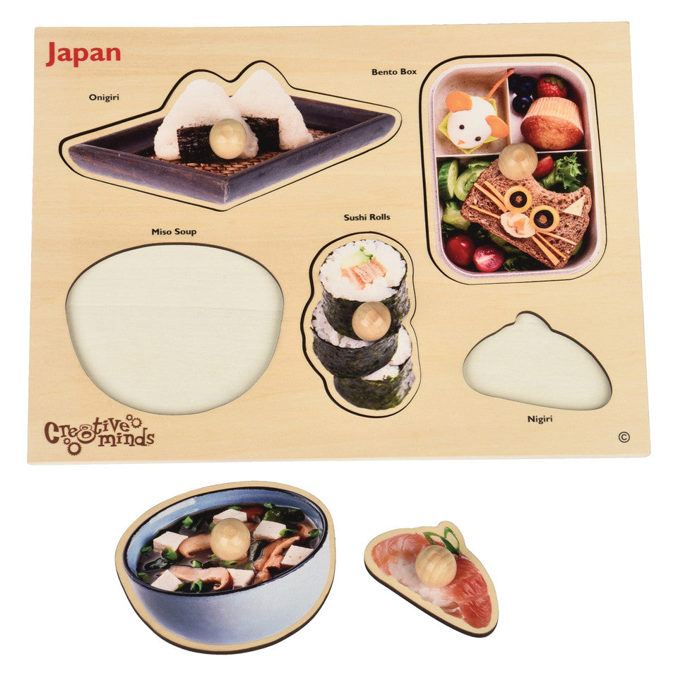 Knob Food Puzzle - Japan