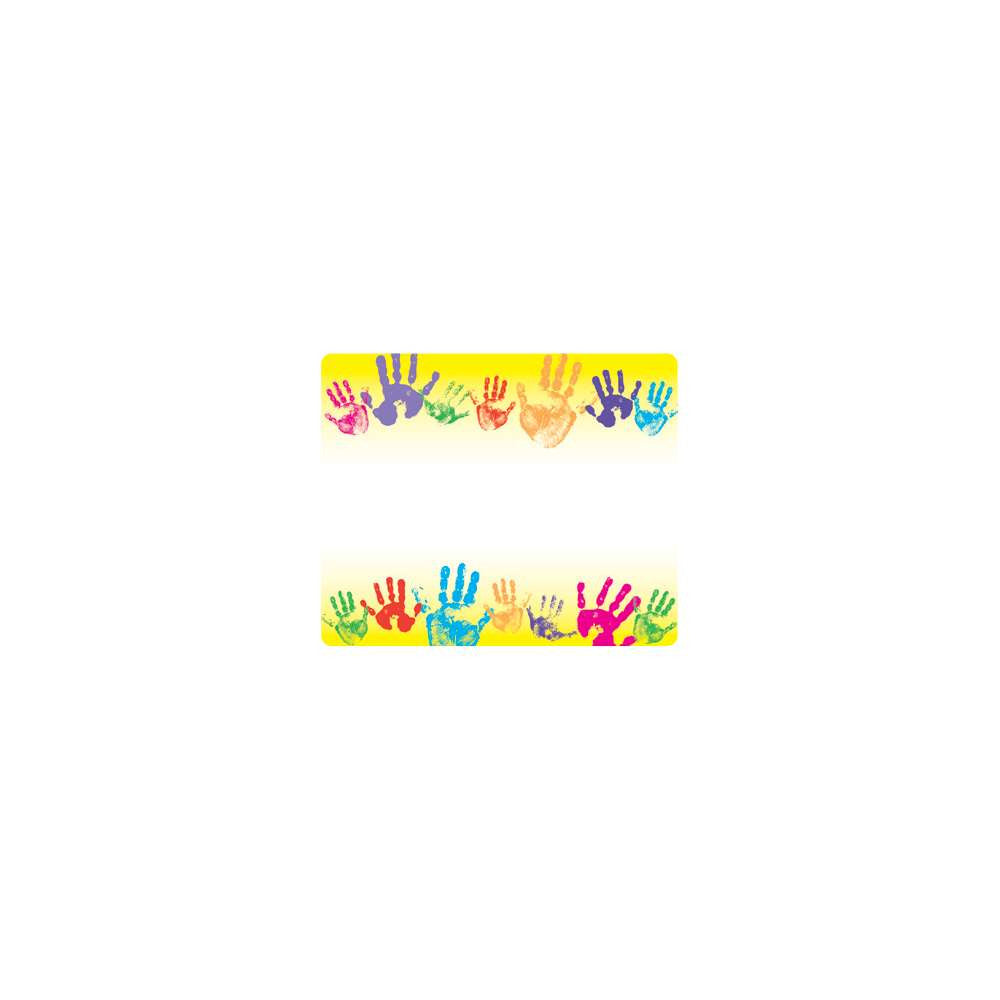 Name Tags 36 per pack - Rainbow Handprints