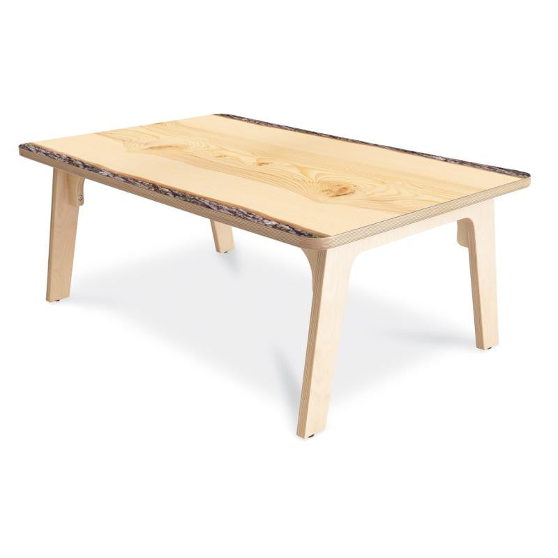 Nature View Live Edge Rectangle Table 22"H