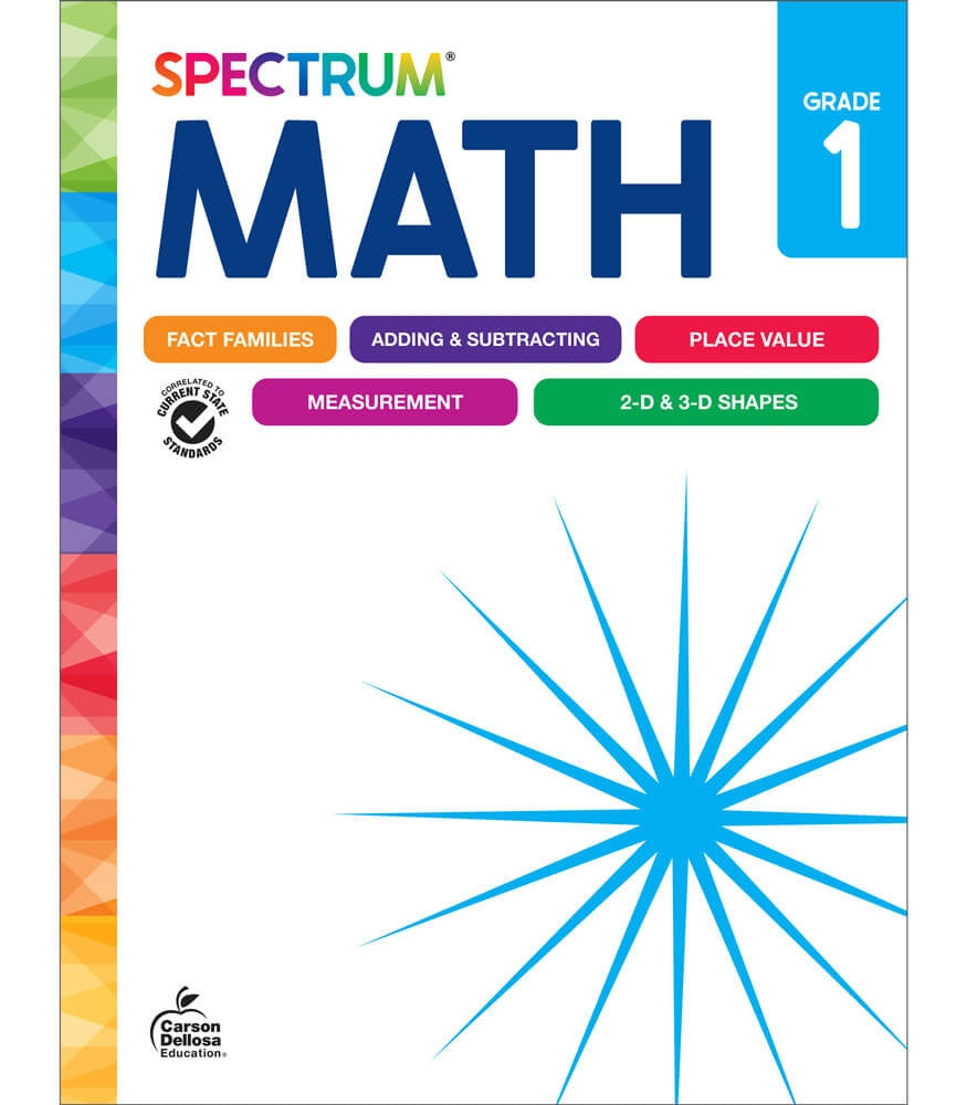 New Spectrum Math Workbook Grade 1
