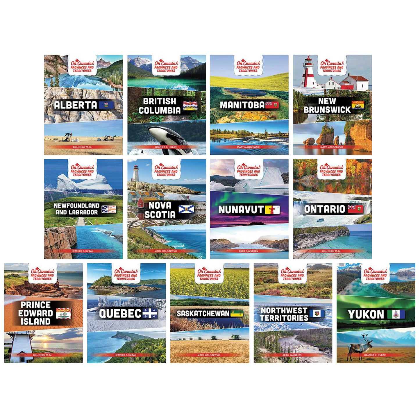 Oh Canada! Provinces and Territories Series - Set of 13 Books