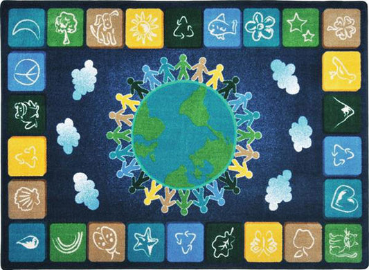 One World - Rectangle