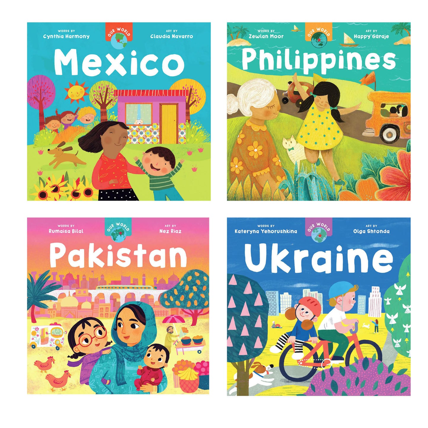 Our World Series 2 (Paperback- Set of 4 Books)