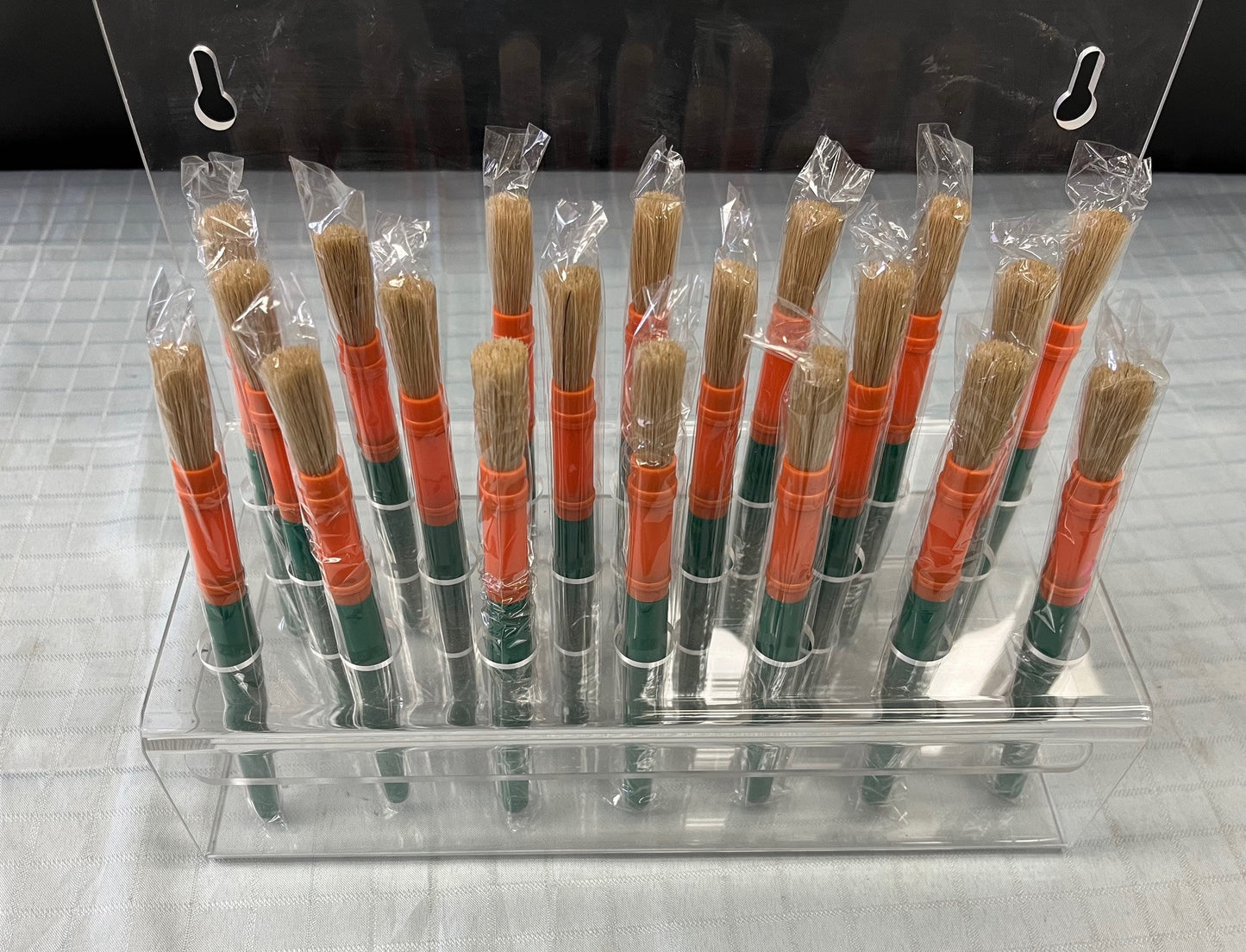 Paintbrush Holder with 20 Brushes
