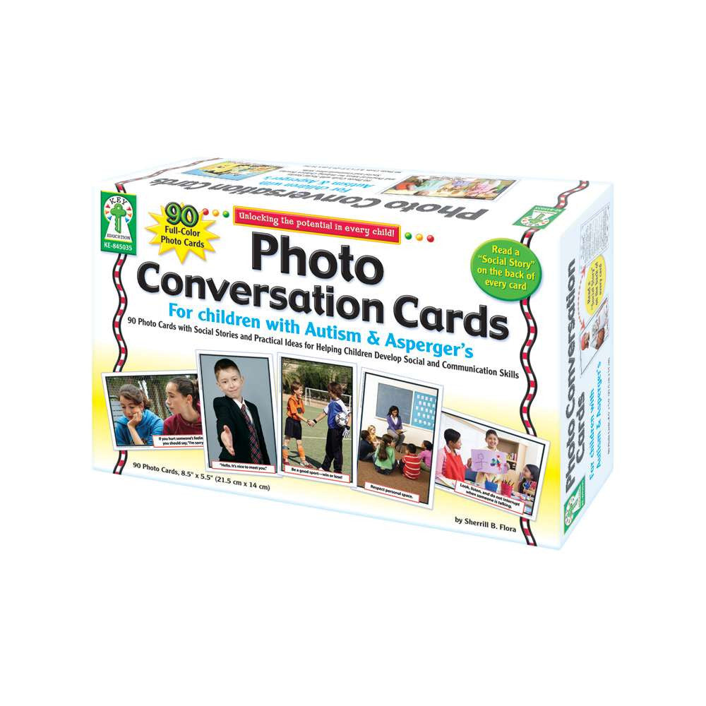 Photo Conversation Cards for Children with Autism and Asperger's