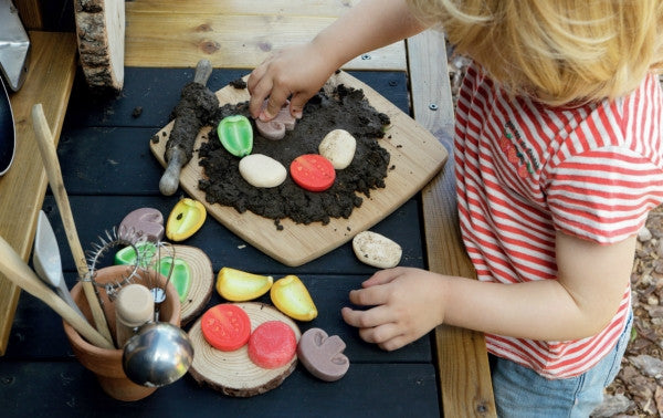 Pizza Toppings Sensory Stones 15PC