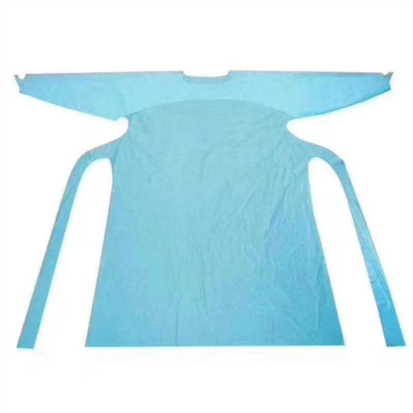 Plastic Nonmedical Disposable Gown 10/PK