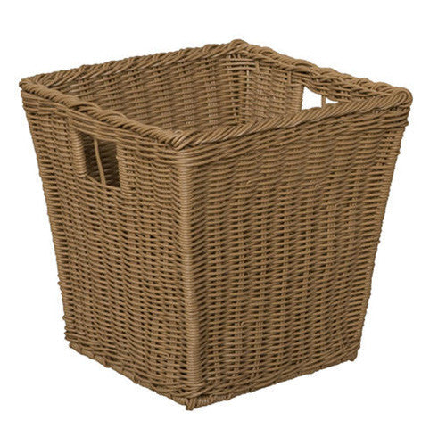Plastic Woven Baskets Set Of 4 Medium