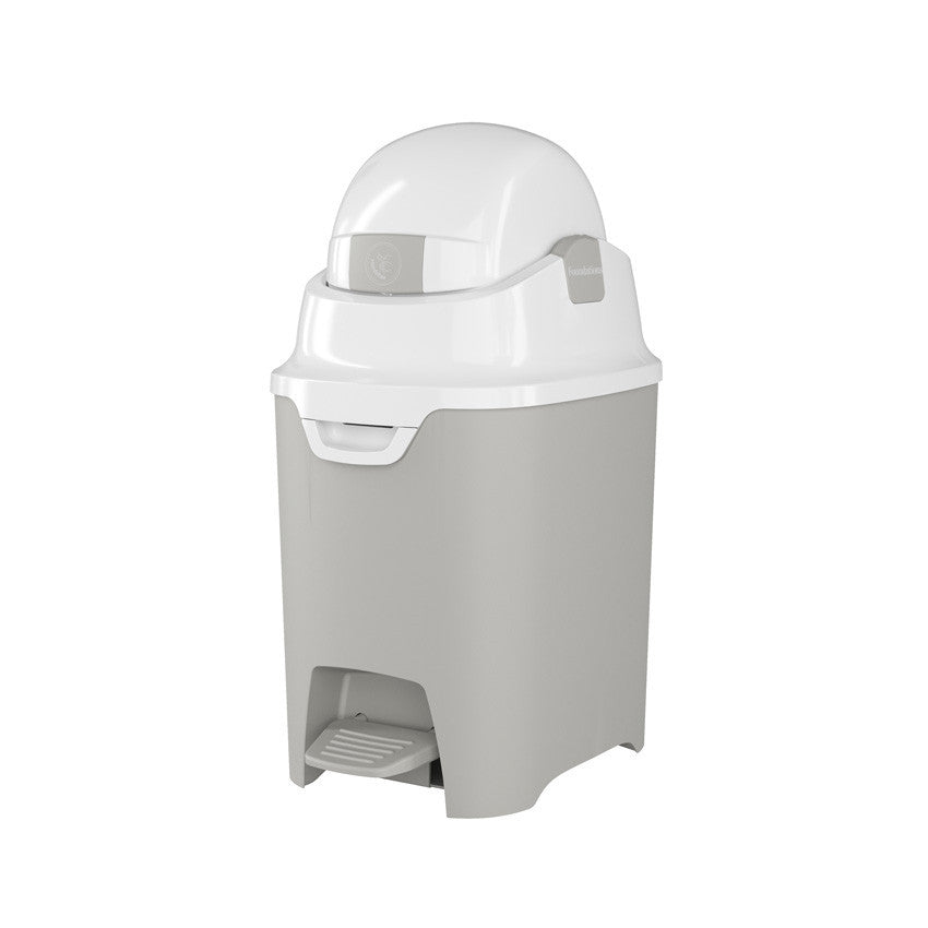 Premium Handsfree Small Diaper Pail - Gray