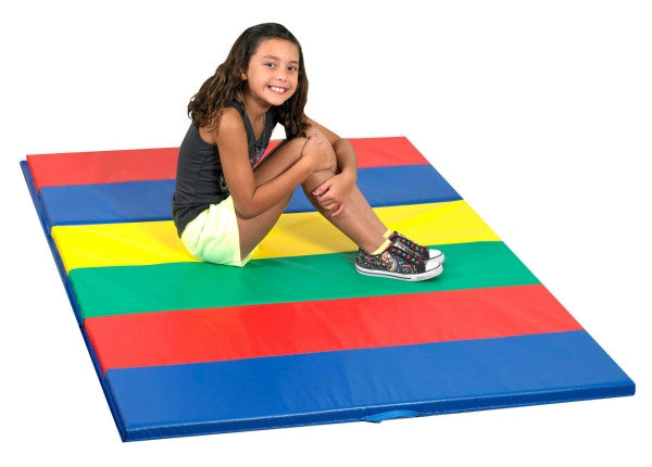 Rainbow Folding Mat with Handles - 4" x 6"