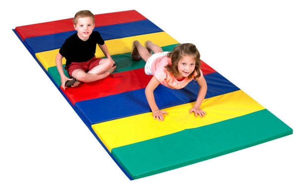 Rainbow Folding Mat with Handles - 4' x 8' x 1.5"
