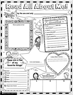 Read All About Me Poster Sets