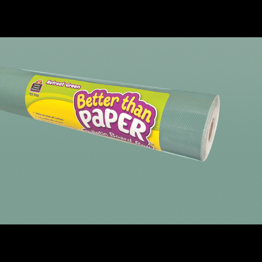 Retreat Green Better Than Paper Bulletin Board Roll