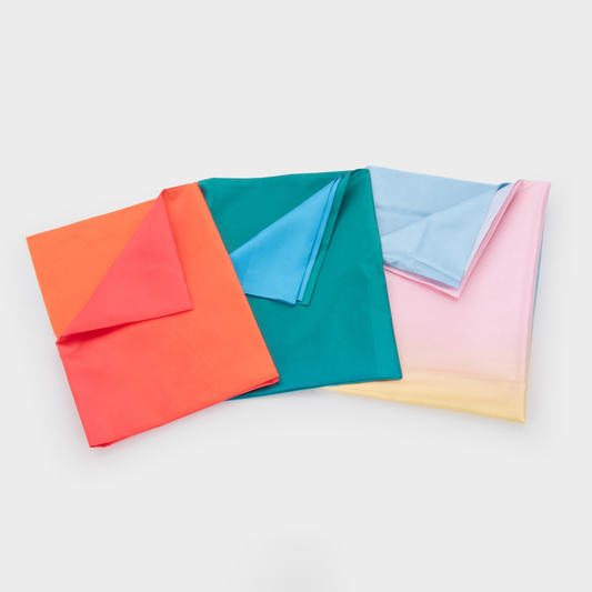 Ombre Habutae Fabric - Pack Of 3