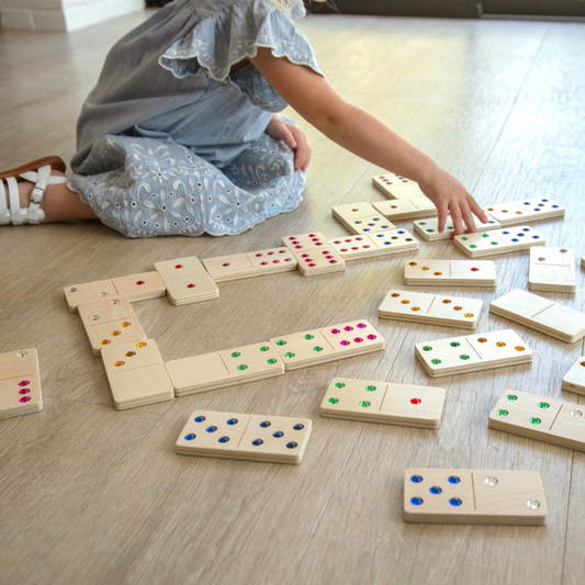 Wooden Jewel Dominoes