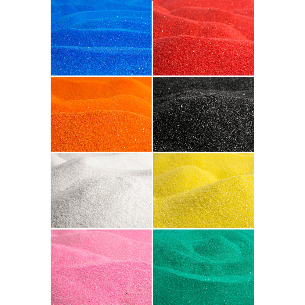 Sand Set- 8 Bottles Assorted Colours (22oz)