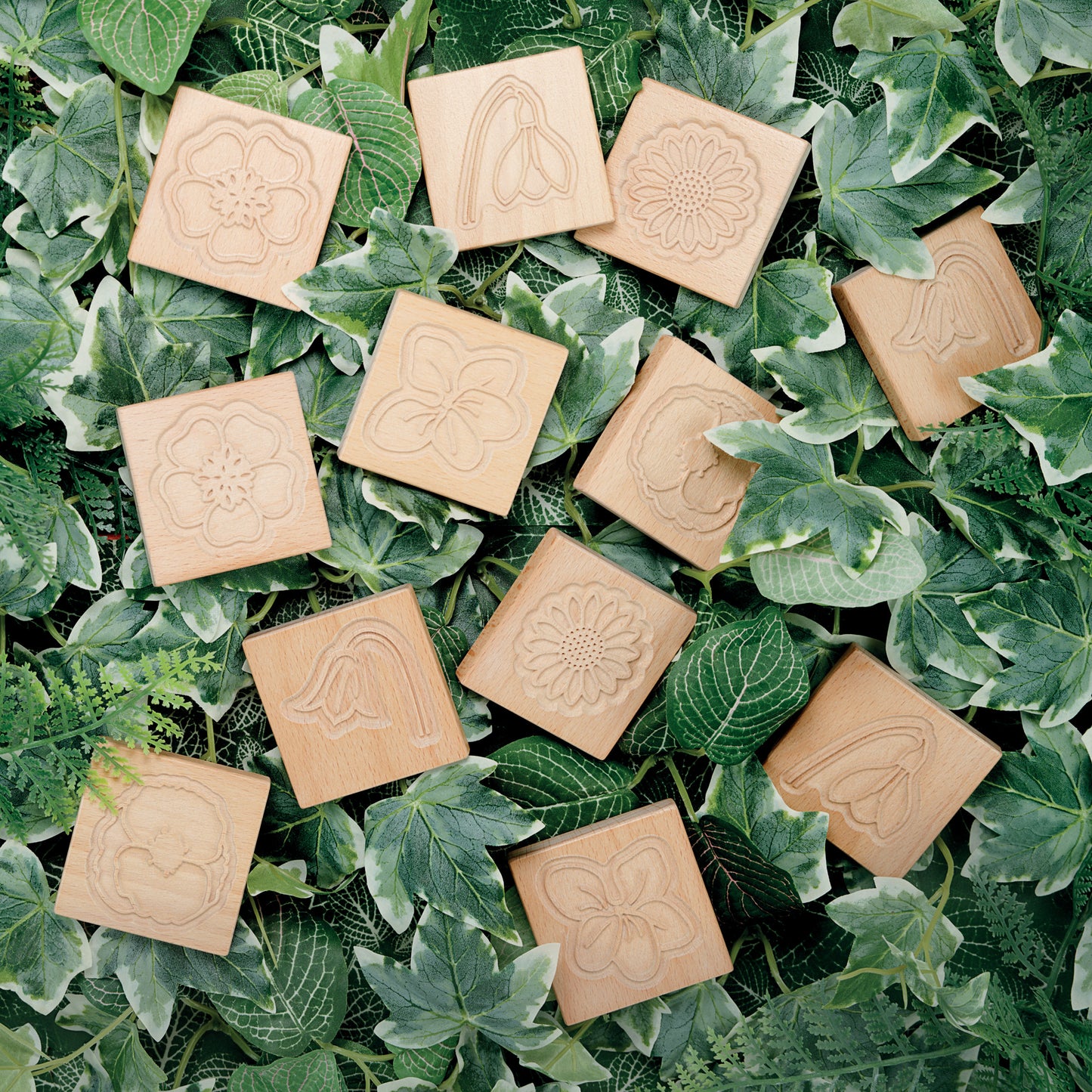 Sensory Flower Tiles