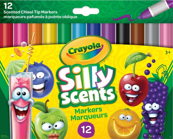 Silly Scents Markers 12 Pack